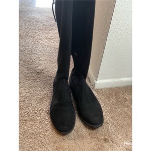 Dolce Vita Black Over the Knee Boots